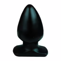 Buttplug and Joy анатомичен силиконов анален разширител, черен, M