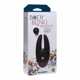 Body Bling Breathless гъвкав вибратор от SecondSkyn, розов, USB