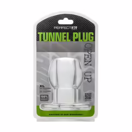 Tunnel Plug XL кух анален разширител, прозрачен, 10 см