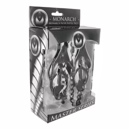 Monarch Noir регулируема щипка, черна, 9 см