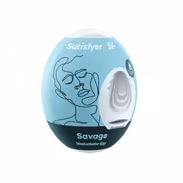 EGGCITED Savage мастурбатор яйце за еднократна употреба, TPE