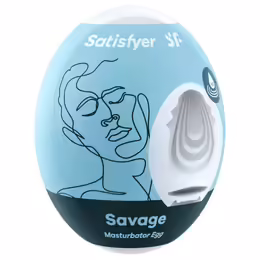 EGGCITED Savage мастурбатор яйце за еднократна употреба, TPE