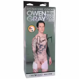 Owen Gray силиконово дилдо с вендуза, 22 см