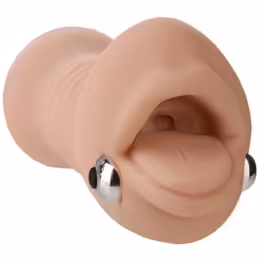 Vicky Quickie прозрачен мастурбатор уста, UR3, 15 см
