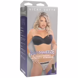 Main Squeeze Vicky Vette анатомичен мастурбатор ULTRASKYN с калъф