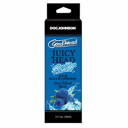 GoodHead Juicy Head освежаващ спрей за уста с кисела синя малина, 60 мл