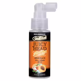 GoodHead Juicy Head хидратиращ спрей за уста с кисела праскова, 60 мл
