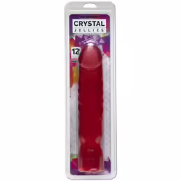 Crystal Jellies прозрачно дилдо, 30 см