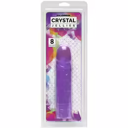 Crystal Jellies гъвкаво прозрачно дилдо, 20 см