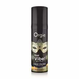 Dual Vibe ядлив интимен гел с вкус на пина колада, 15 мл