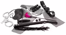 Ultimate Bondage комплект от 10 части, черен