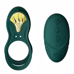 ZALO Bayek Intimate Wearable System Turquoise Green, 8 Modes, Remote