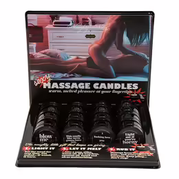 Kama Sutra Mini Massage Candles 6-Pack Vanilla Cream Scented Set