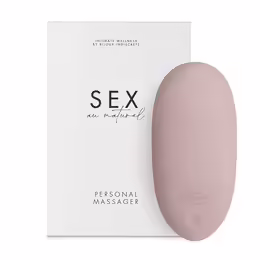 Bijoux Indiscrets Sex au Naturel Rechargeable Silicone Massager Pink