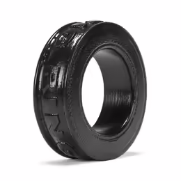 Oxballs Pig-Ring Platinum Silicone Black Intimate Ring 3.5cm