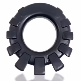 Oxballs Cock-Lug Silicone Comfort Ring Black 33 mm Handcrafted USA