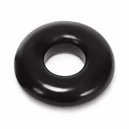 Oxballs Do-Nut 2 Intimate Ring Black - Thick Durable Flex TPR 5.1cm