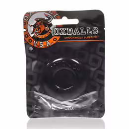 Oxballs Do-Nut 2 Intimate Ring Black - Thick Durable Flex TPR 5.1cm