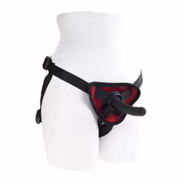 Sportsheets Saffron Silicone Set - Adjustable Harness & Slim Intimate Accessory