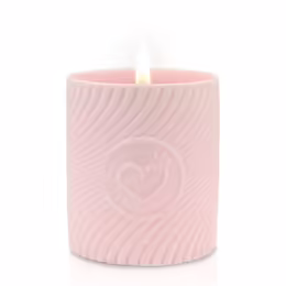 HighOnLove Pink Massage Candle Strawberries & Champagne 120ml