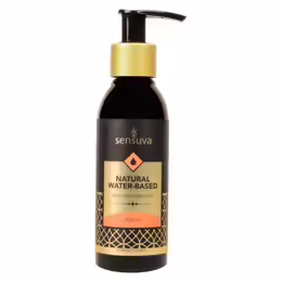 Sensuva Natural Water-Based Lubricant Peach 125ml - Gentle Formula