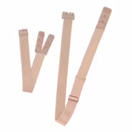 Bye Bra Low Back Straps 2-Hook - Adjustable Comfort System, One-Size