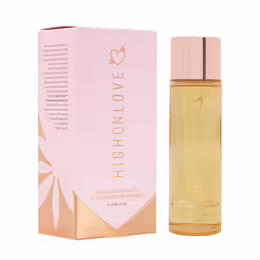 HighOnLove Massage Oil Tropical Sunset 120ml - Nourishing Hemp Formula