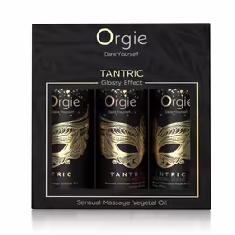 Orgie Tantric Mini Massage Oil Set - 3 Fragrances, 3x30ml Travel Size