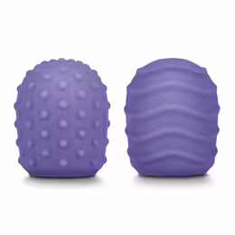 Le Wand Petite Silicone Texture Covers Set - Spiral & Droplet Design