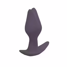Fun Factory Bootie Fem Intimate Plug, Asymmetrical, Dark Taupe, 8.5 cm
