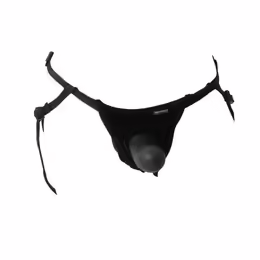 Sportsheets Everlaster Wishbone Adjustable Harness, Black, 69