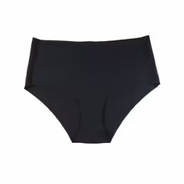 Bye Bra Invisible High Brief 2-Pack Cotton Gusset Nude & Black XXL