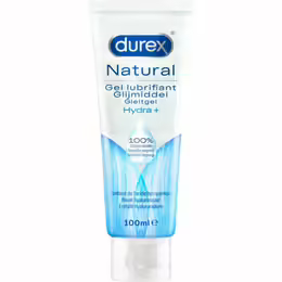 Durex Hydra+ Natural Lubricant 100 ml - Gentle Moisture Formula