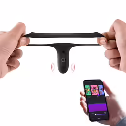 Magic Motion Rise Black - Double Intimate Ring with App Control