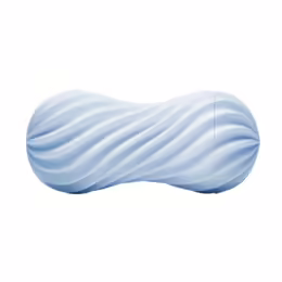 Tenga Flex II Bubbly Blue - Spiral-Textured Reusable Intimate Device