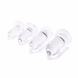 b-Vibe Glass Dilators Set 4-Piece - Borosilicate, Tapered, Multi-Size