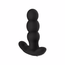 Nalone Pearl Black - Rotating Remote-Controlled Massager, 12.5 cm
