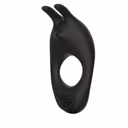 FeelzToys Zeus Black Dual Motor Silicone Intimate Ring, Waterproof