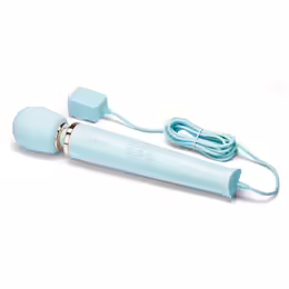 Le Wand Plug-In Massager Sky Blue - Powerful Classic Vibrating Device