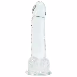 Addiction Crystal Addiction Clear 20 cm Flexible Intimate Model TPE