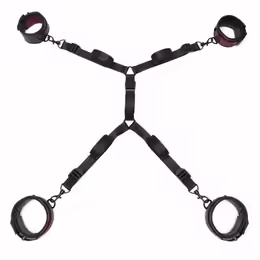 Fifty Shades of Grey Sweet Anticipation Under Mattress Restraint Set, Adjustable