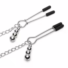 Fifty Shades of Grey Play Nice Satin Collar & Adjustable Silicone Clamps