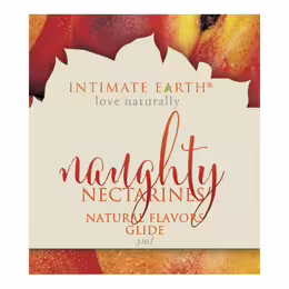 Intimate Earth Glide 3 ml with Natural Nectarine Aroma & Stevia