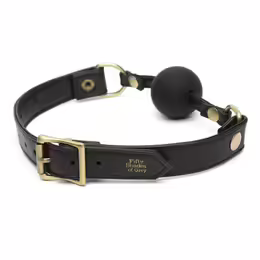 Fifty Shades of Grey Bound to You Adjustable Faux Leather Ball Gag