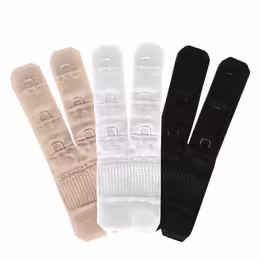Bye Bra 2-Hook Bra Extenders Set - 3 Colors, Adjustable Comfort Fit