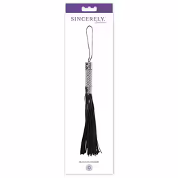Sportsheets Sincerely Bling Flogger - Vegan Falls, Decorative Handle, 31cm