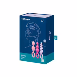 Satisfyer Booty Call Plugs Set Multicolor - Flexible Silicone Trio