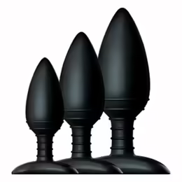 Nexus Trio Silicone Set - Graduated Intimate Plug Kit, 3 Sizes