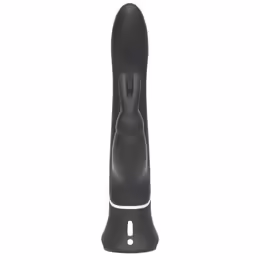 Happy Rabbit Triple Curve Black Silicone Intimate Machine 3 Motors