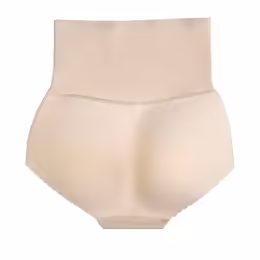 Bye Bra Padded Panties High Waist Nude M - Shaping Comfort Briefs